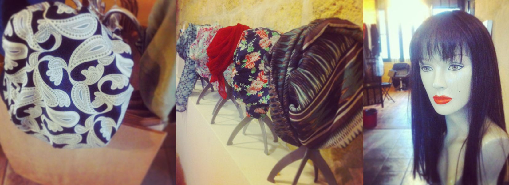 Vente de bonnet et turbans à Bordeaux